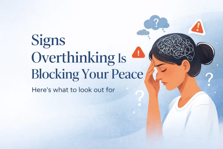 20 Signs Overthinking Is Blocking Your Peace  Stop Mental Overload  Find Inner Calm