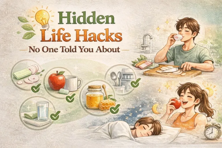 10 Life-Saving Health Hacks You Never Knew  Natural Wellness Tips  Daily Life Shortcuts