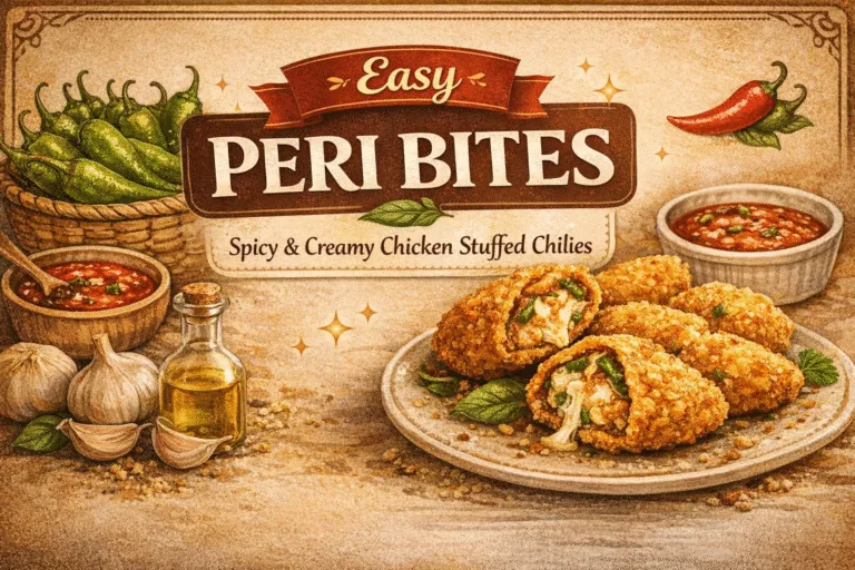 Peri Peri Bites Recipe  Easy Crispy Homemade Ramadan Snacks  Appetizers