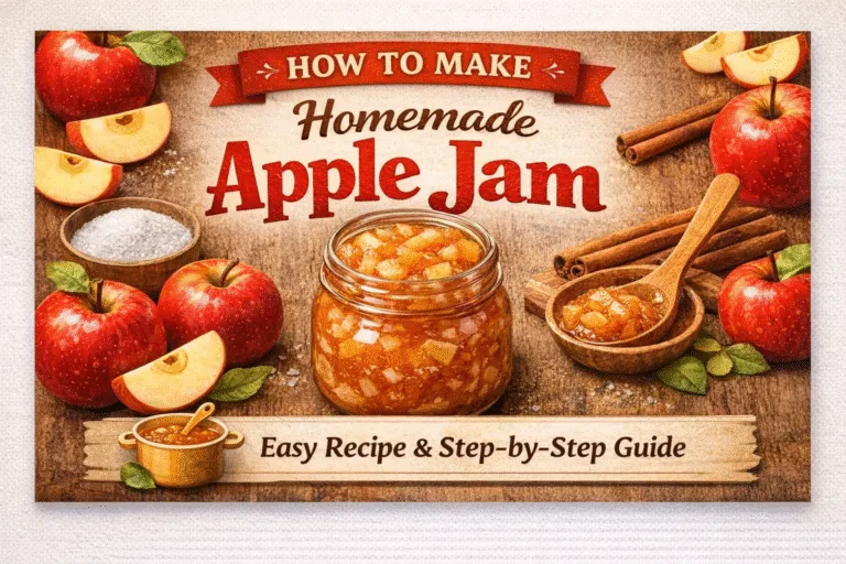 Easy 5-Ingredient Homemade Apple Cinnamon Jam Recipe  Perfect for Toast  Toppings