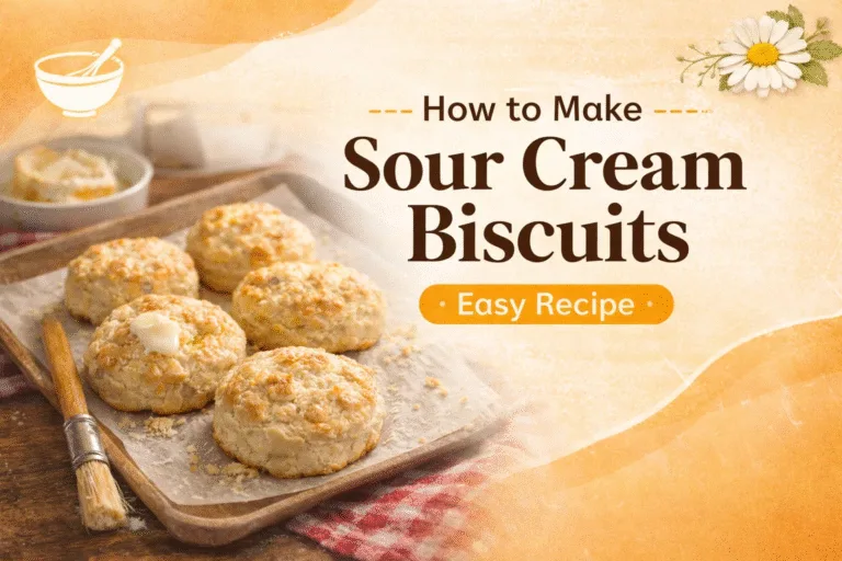 Easy Fluffy Sour Cream Biscuits Recipe  Sugar Pie Nellies Homemade Southern Biscuits