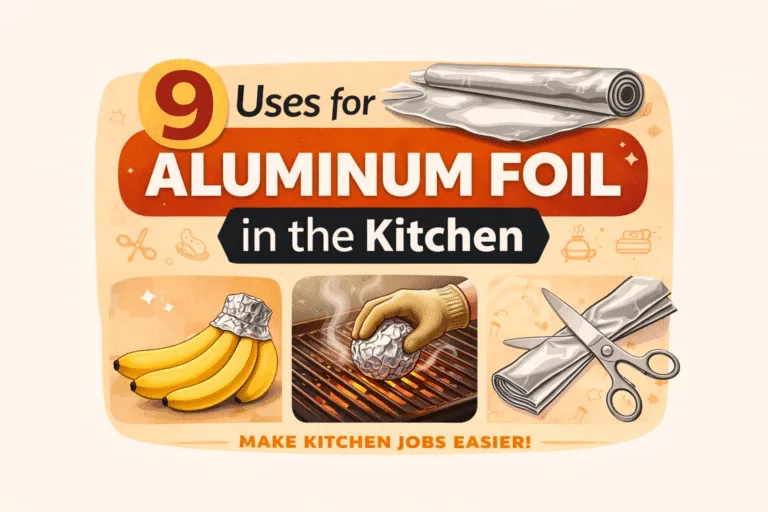 9 Brilliant Aluminum Foil Hacks to Simplify Your Kitchen Routine