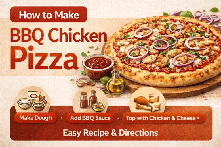 Easy Homemade BBQ Chicken Pizza Recipe  Quick Sweet  Smoky Family Dinner
