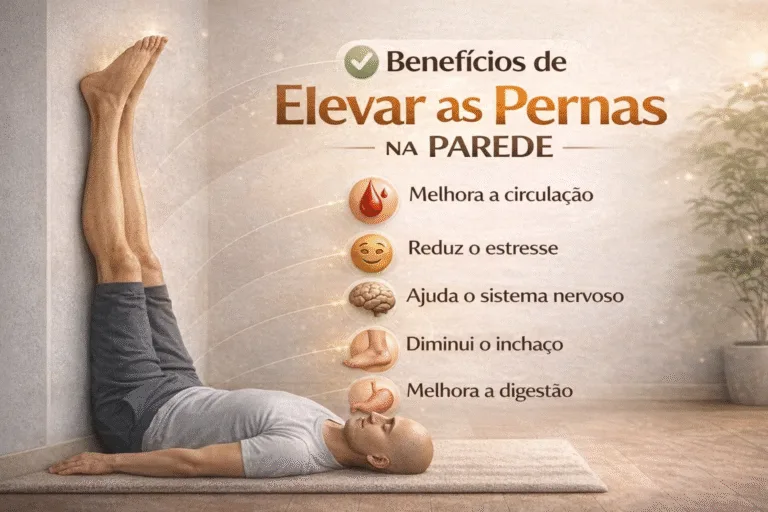 Benefícios de Colocar as Pernas na Parede Alívio do Estresse e Melhora da Circulação