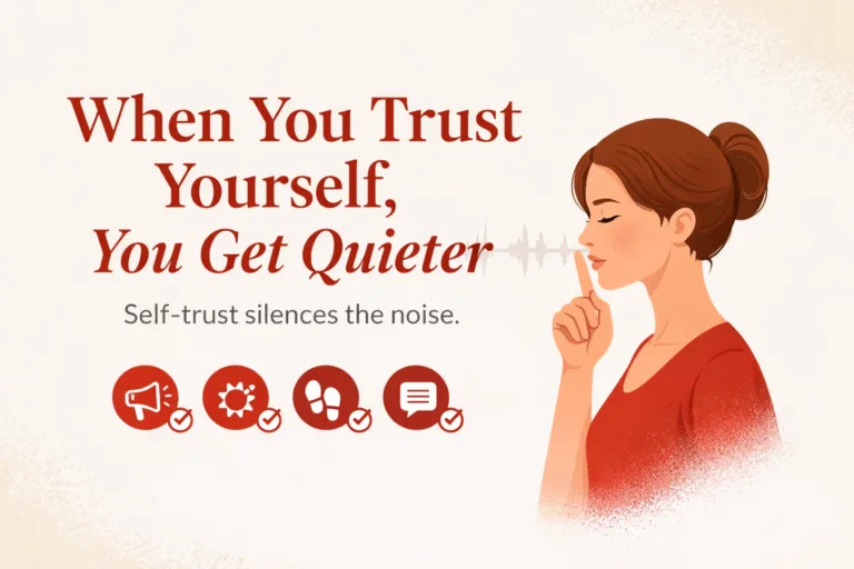 5 Ways Self-Trust Builds Confidence Stop Over-Explaining  Start Growing Through It