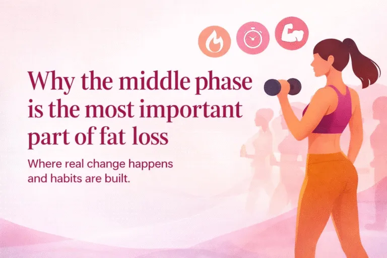 Why the Middle Phase of Fat Loss Matters Most for Consistency and Long-Term Results