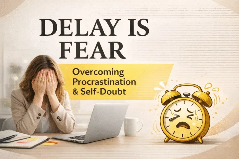 Stop Procrastinating Why Delaying Is Actually Fear of Failure  How to Overcome It