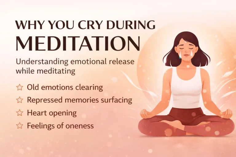 Why You Cry During Meditation Emotional Release  Spiritual Meaning
