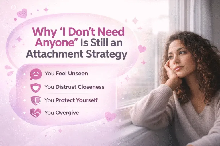 Why I Dont Need Anyone Is Actually an Attachment Strategy  Dismissive Avoidant Tips