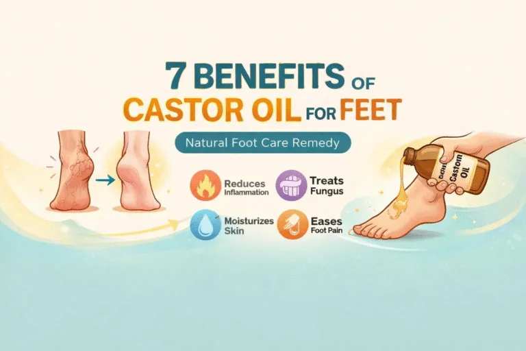 7 Benefits of Castor Oil on Feet Best Natural Remedy for Cracked Heels and Foot Pain