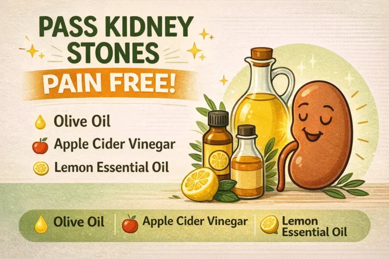How to Pass Kidney Stones Pain Free Naturally Simple Home Remedy Recipe