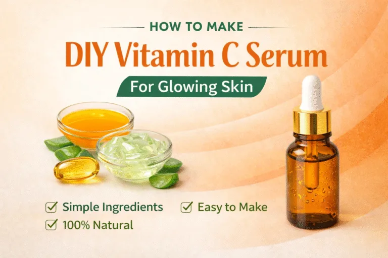 DIY Vitamin C Serum with Orange Peel  Vitamin E  Natural Skin Glow in 2 Weeks