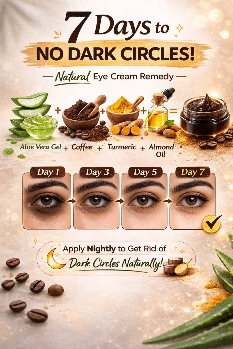 DIY Coffee Eye Cream Natural Remedy for Dark Circles in 7 Days
