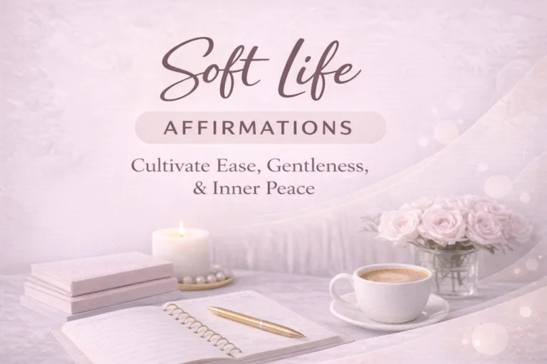 Daily Soft Life Affirmations  Soft Life, Sharp Mind