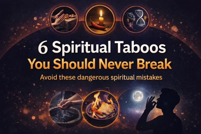 6 Spiritual Taboos  Manifestation Secrets for Protection and High Vibe Energy