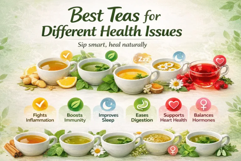 9 Best Herbal Teas for Health Natural Remedies for Sleep, Digestion, and Stress Relief