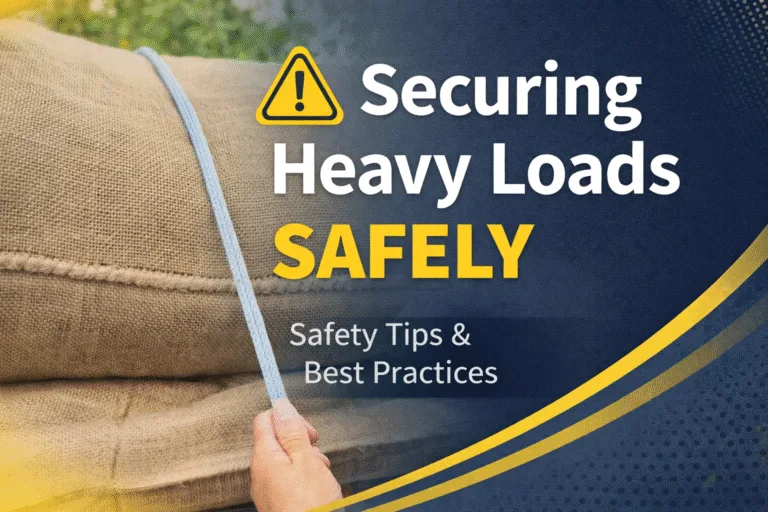 Smart Truckers Hitch How to Secure Heavy Loads and Sacks with Ease
