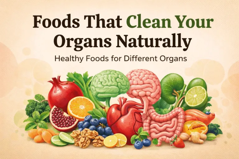 11 Best Foods That Clean Your Organs Naturally Holistic Detox Guide for Total Body Wellness