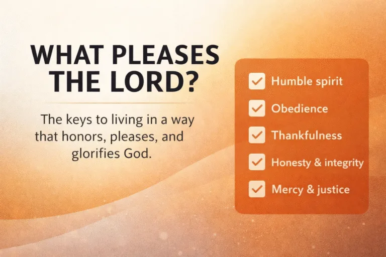 18 Biblical Ways to Please God  Spiritual Growth  Christian Faith Tips
