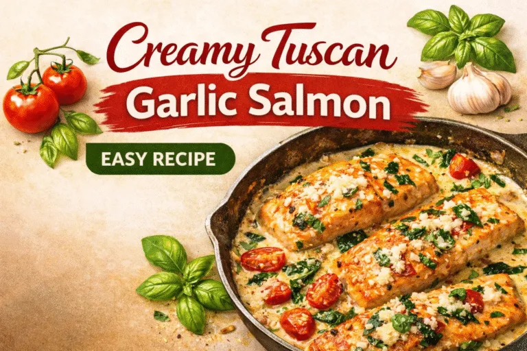 Easy 30-Minute Creamy Tuscan Garlic Salmon Recipe  One-Pan Low Carb Keto Dinner Ideas