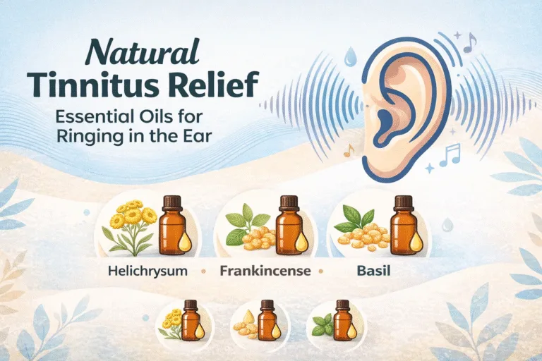 Natural Tinnitus Relief Best Essential Oils for Ear Ringing  Jawline Application Tips