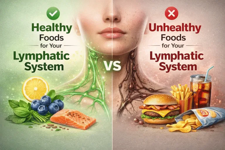 Best Lymphatic Drainage Foods Lymph-Supporting vs Lymph-Blocking Diet