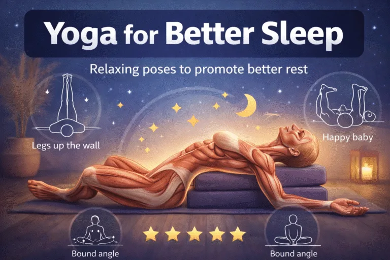 7 Best Restorative Yoga Postures for Better Sleep  Deep Relaxation  Nighttime Routine