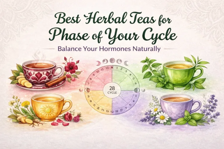 Cycle Syncing Herbal Tea Guide Hormone Balance for Every Phase