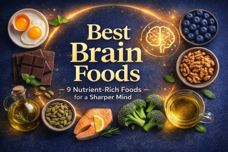 9 Brain-Boosting Foods for Focus and Memory Natural Fuel for Your Mind Without Sugar