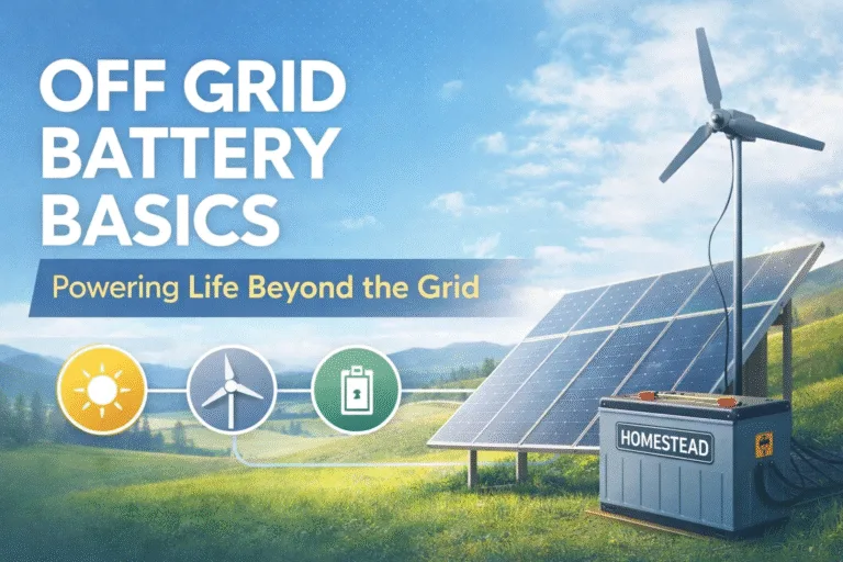 Off-Grid-Batterie Guide Schwächen  Stärken für deine autarke Stromversorgung nutzen