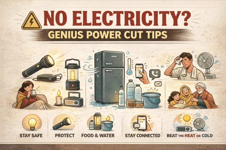 15 Genius Power Cut Tips  Survival Guide What To Do When There Is No Electricity