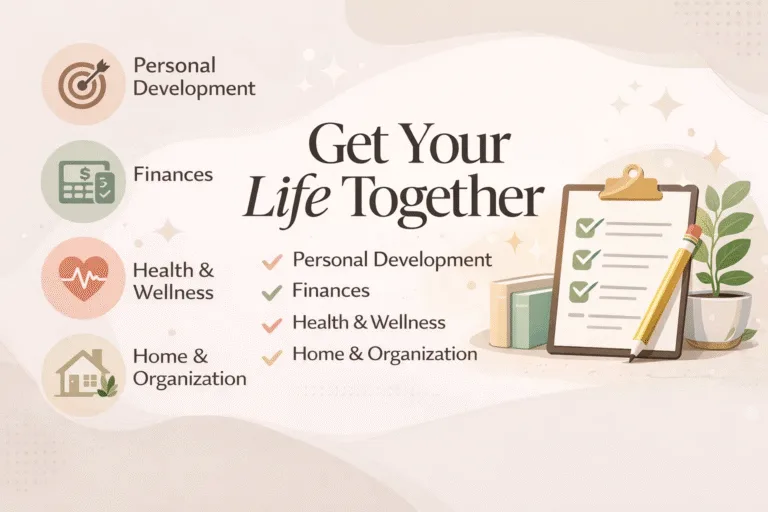 How to Get Your Life Together A Gentle Guide to Productivity and Wellness Tips