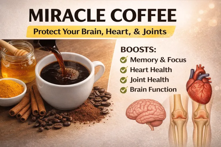 Anti-Inflammatory Turmeric  Clove Miracle Coffee Recipe for Heart Health and Joint Support
