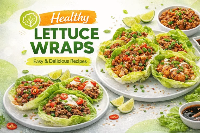 5 Low Carb Lettuce Wrap Recipes  Easy Healthy Dinner Ideas  Meal Prep