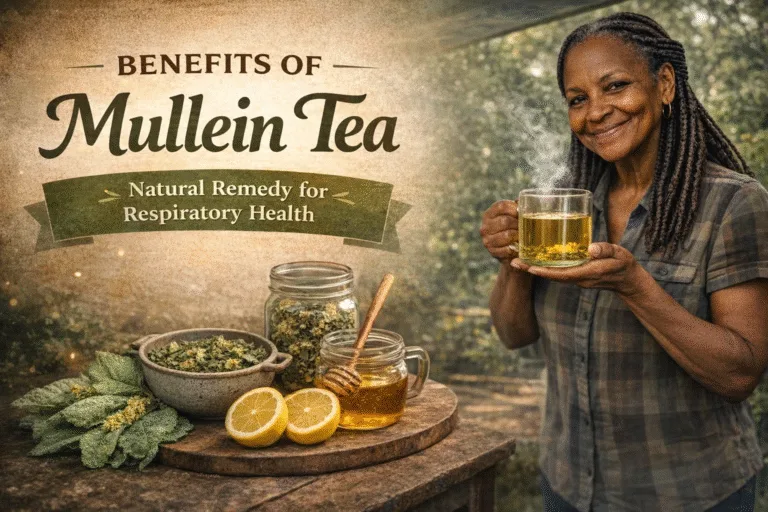 How to Make Mullein Tea for Lung Health Grandmothers Natural Cough  Respiratory Remedy