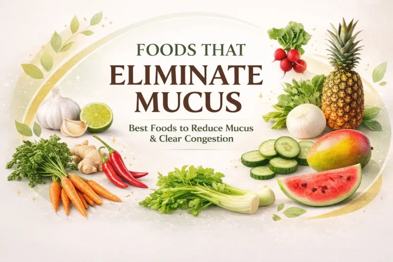 12 Best Foods That Eliminate Mucus Naturally  Lung  Sinus Detox Tips for Respiratory Health
