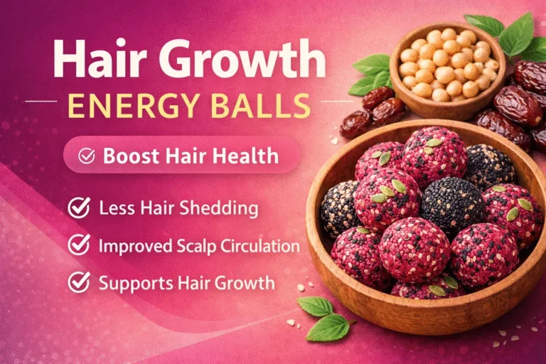 Hair Growth Energy Balls Recipe  DIY Natural Snack for Stronger, Healthier Hair Growth