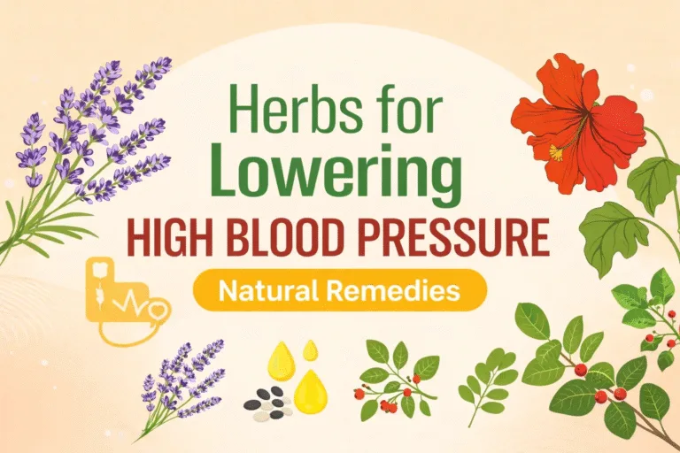 5 Best Herbs to Lower High Blood Pressure Naturally  Herbal Remedies for Heart Health