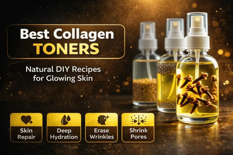 Best Collagen Toners DIY Fenugreek, Chia, Clove  Rice for Anti-Aging  Pores