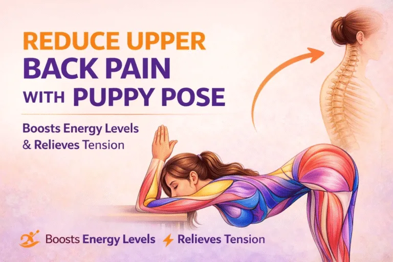 How to Relieve Back Pain Puppy Pose Stretch for Better Posture and Energy