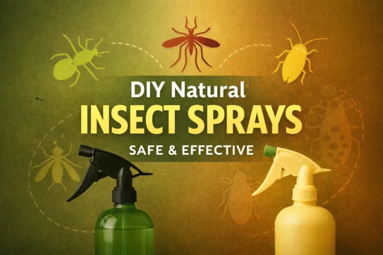 4 Easy DIY Natural Insect Sprays to Keep Your Home Pest-Free