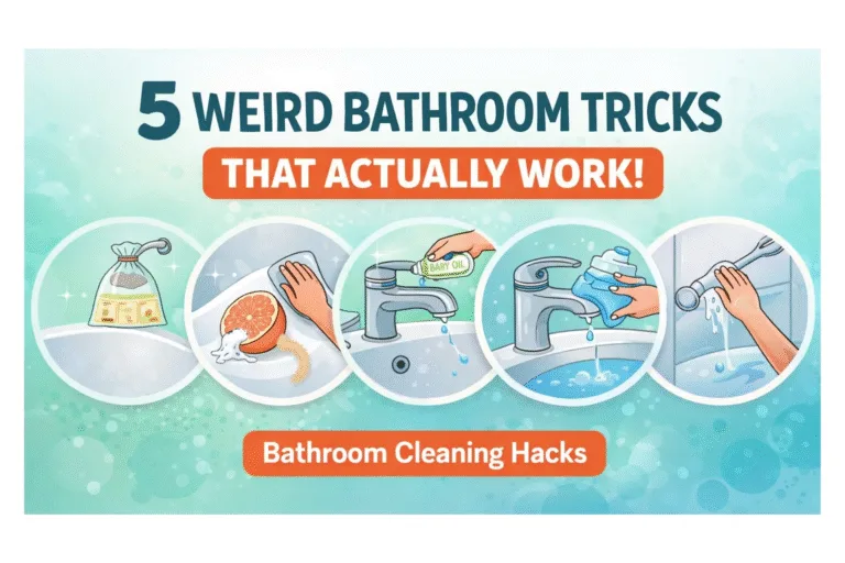 12 Genius Bathroom Cleaning Hacks to Remove Soap Scum  Hard Water Stains Fast