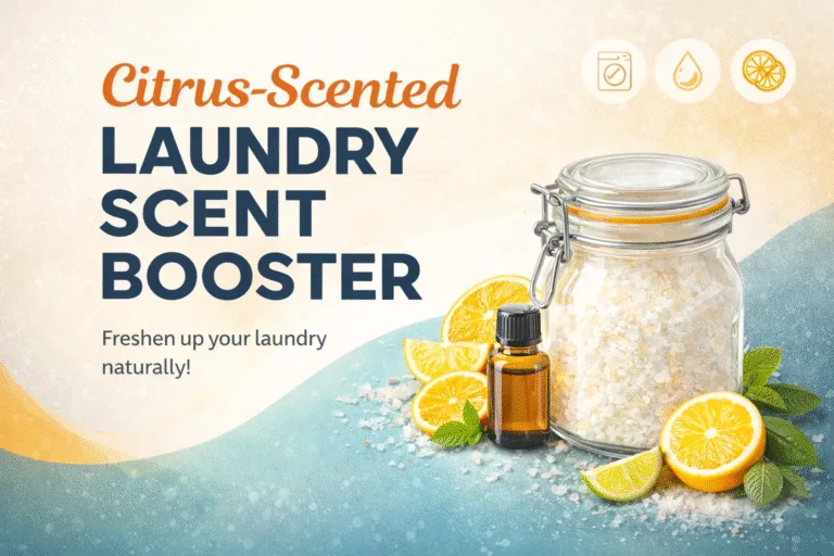 DIY Citrus Laundry Scent Booster Recipe  Homemade Essential Oil Laundry Salt