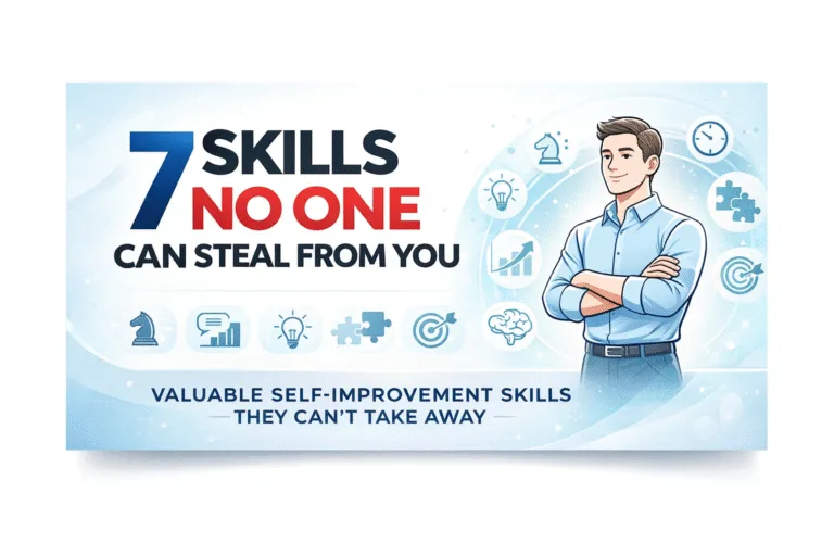 7 Essential High-Value Skills for Success and Self-Improvement That No One Can Steal From You