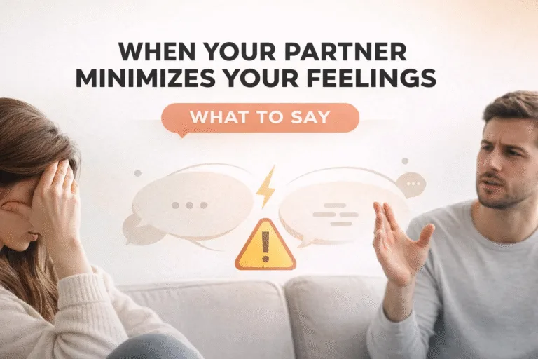 8 Powerful Phrases for When a Partner Minimizes Your Feelings  Relationship Advice Tips