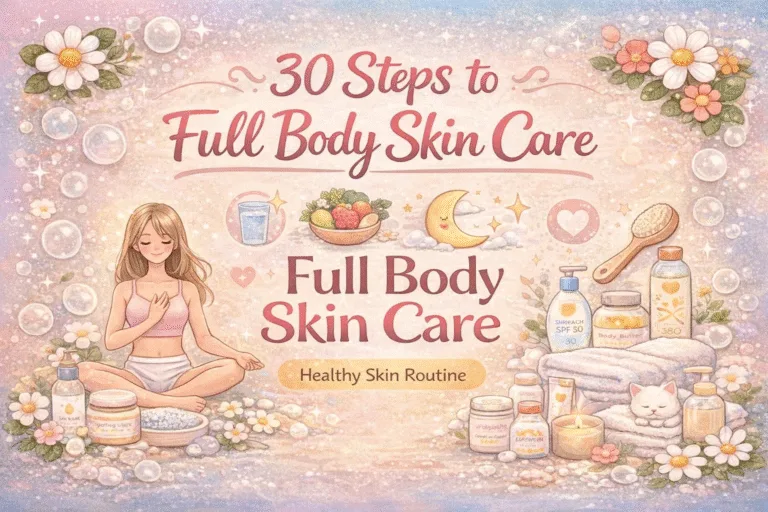 30 Steps to a Soft  Glowing Body Ultimate Full Body Skincare Routine  Tips for Glowy Skin