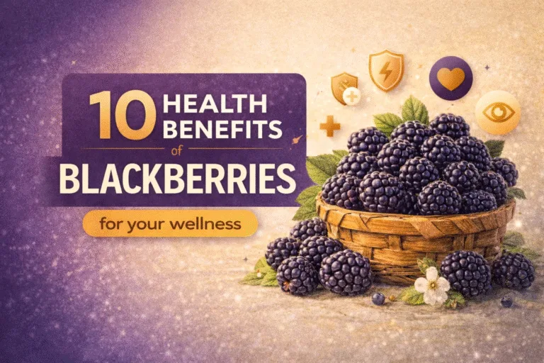 10 Health Benefits of Blackberries Superfood for Heart, Brain  Gut Support