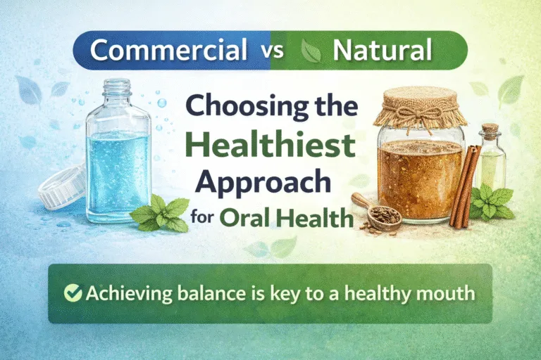 DIY Natural Mouthwash vs Commercial Best Recipes for a Healthy Oral Microbiome