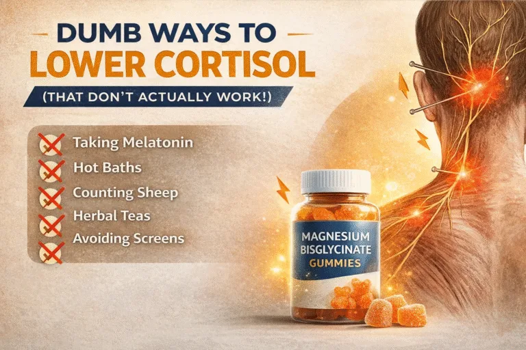 How to Lower Cortisol Levels at Night for Better Sleep and Stress Relief