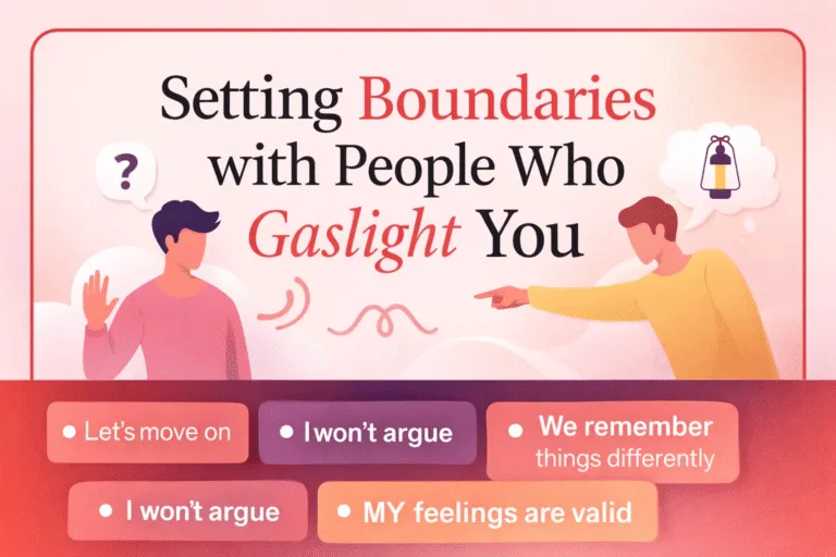 8 Boundaries for Dealing with Gaslighting How to Protect Your Peace and Set Limits
